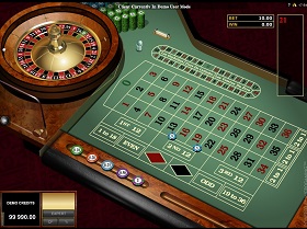 Рулетка от Микрогейминг в Casino-X